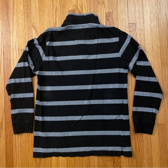 Chaps striped quarter zip sweater - Picture 2 of 4